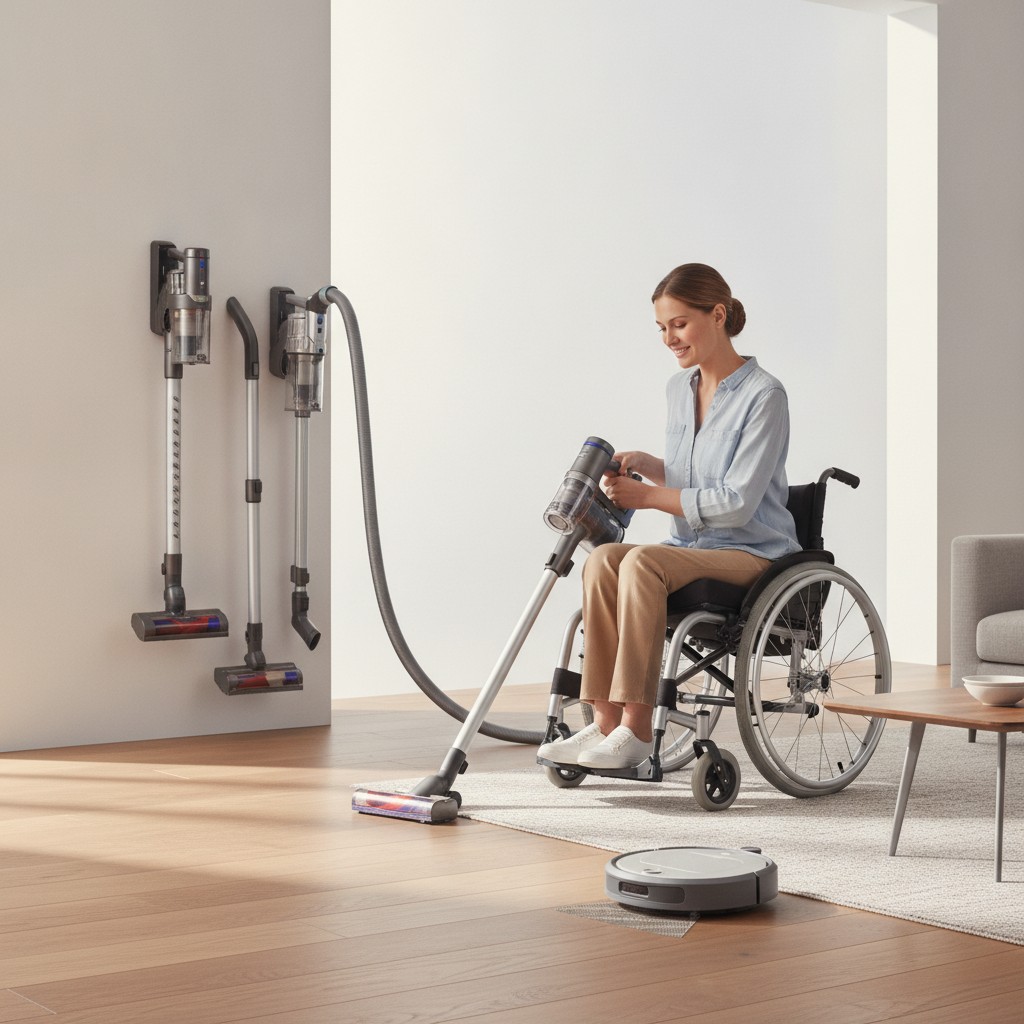 Quel Aspirateur Choisir Quand on Est en Fauteuil Roulant ou à Mobilité Réduite ?
