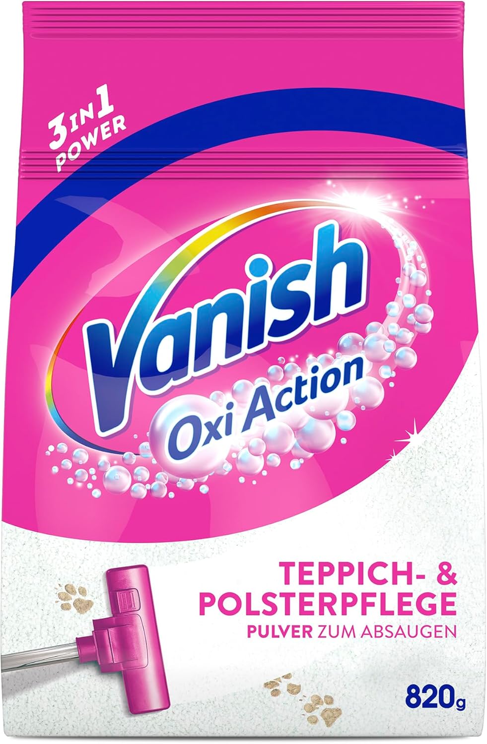 Vanish Oxi Action Poudre Tapis 820g